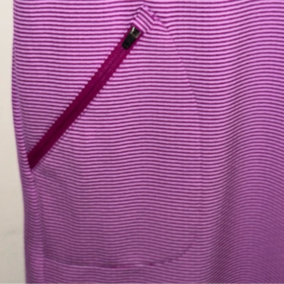 Title Nine Layli Purple Striped & Polka Dot Athletic Dress Size Extra Small - Picture 4 of 10